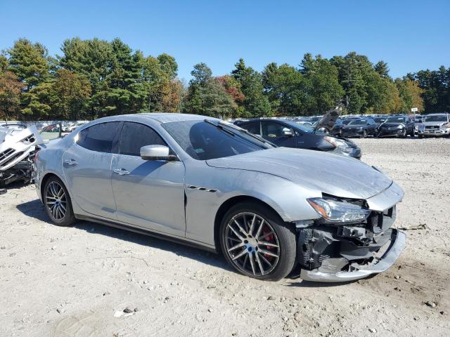 ZAM57RTA1F1130779 - 2015 MASERATI GHIBLI S SILVER photo 4