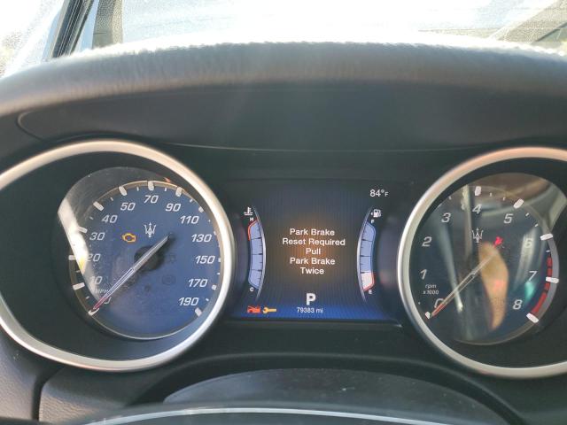 ZAM57RTA1F1130779 - 2015 MASERATI GHIBLI S SILVER photo 9