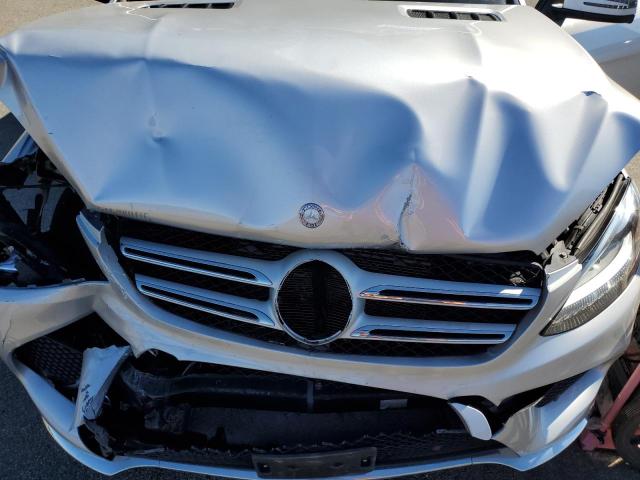 4JGDA5HB0GA800248 - 2016 MERCEDES-BENZ GLE 350 4MATIC SILVER photo 12