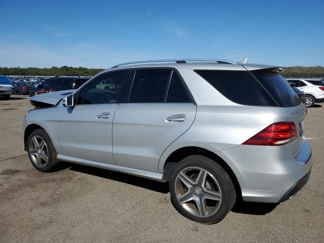 4JGDA5HB0GA800248 - 2016 MERCEDES-BENZ GLE 350 4MATIC SILVER photo 2