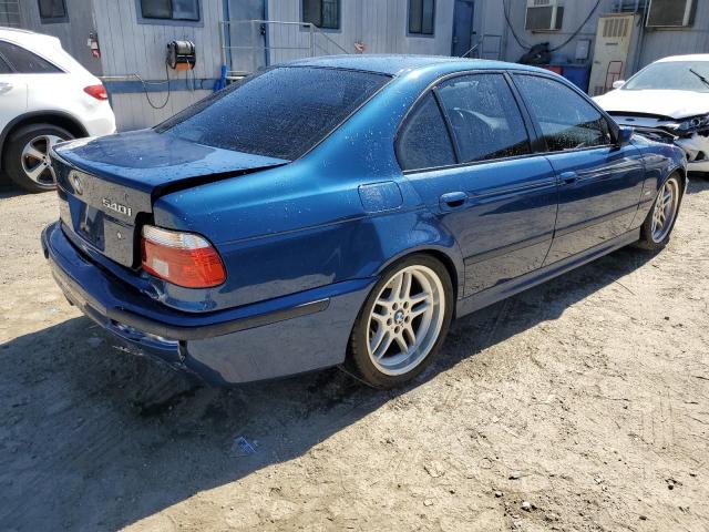 WBADN63433GN89025 - 2003 BMW 540 I AUTOMATIC BLUE photo 3
