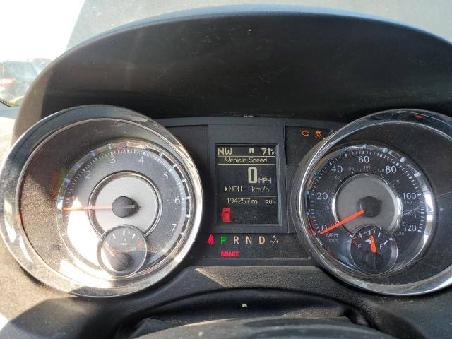 2C4RC1CG3CR163197 - 2012 CHRYSLER TOWN & COU TOURING L BLACK photo 9