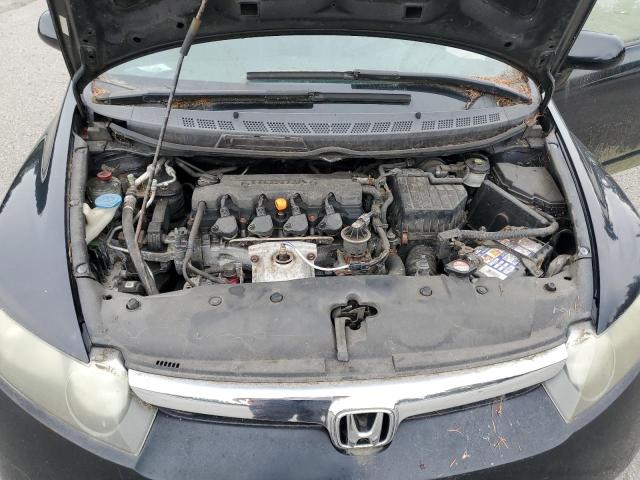 1HGFA16547L078131 - 2007 HONDA CIVIC LX BLACK photo 11