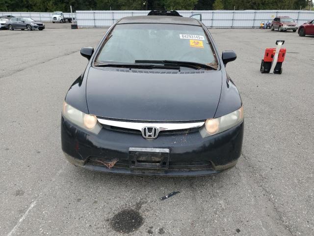 1HGFA16547L078131 - 2007 HONDA CIVIC LX BLACK photo 5