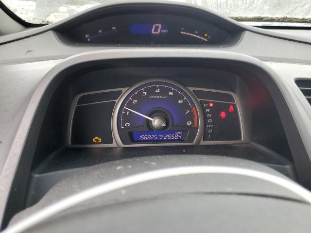 1HGFA16547L078131 - 2007 HONDA CIVIC LX BLACK photo 9