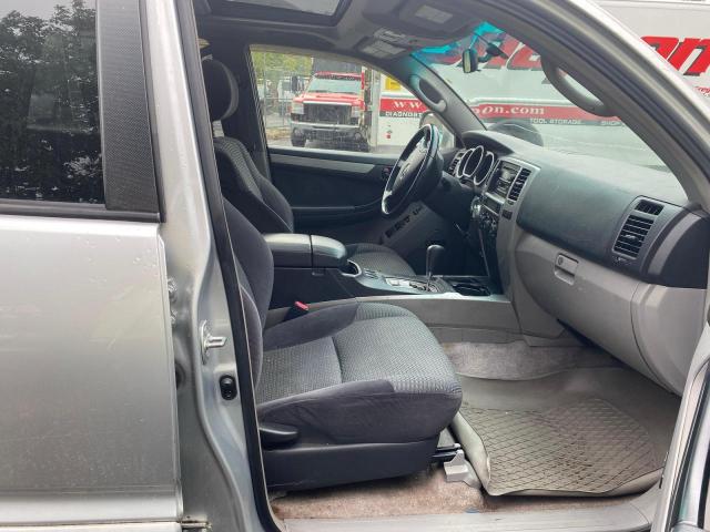 JTEBT14R750047334 - 2005 TOYOTA 4RUNNER SR5 GRAY photo 5