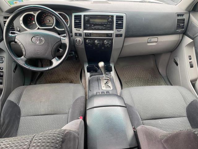 JTEBT14R750047334 - 2005 TOYOTA 4RUNNER SR5 GRAY photo 9