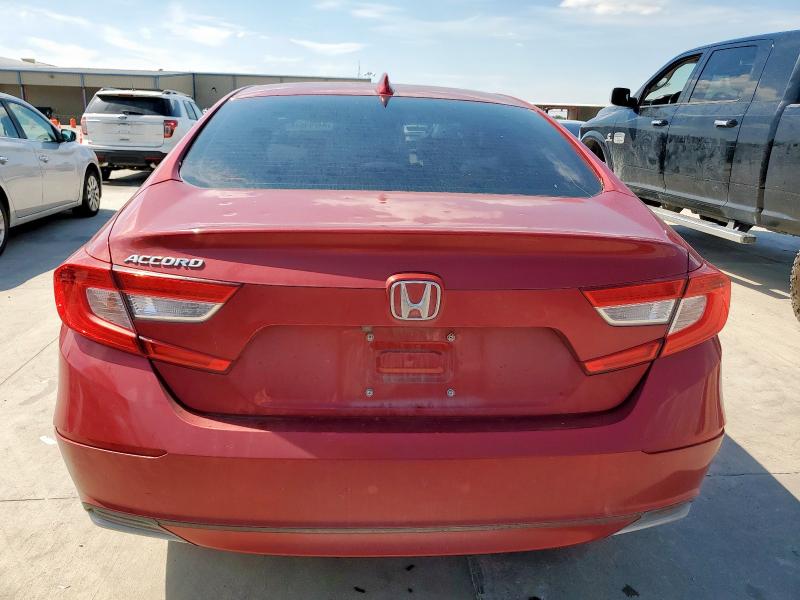 1HGCV1F10KA097218 - 2019 HONDA ACCORD LX წითელი ფოტო 6