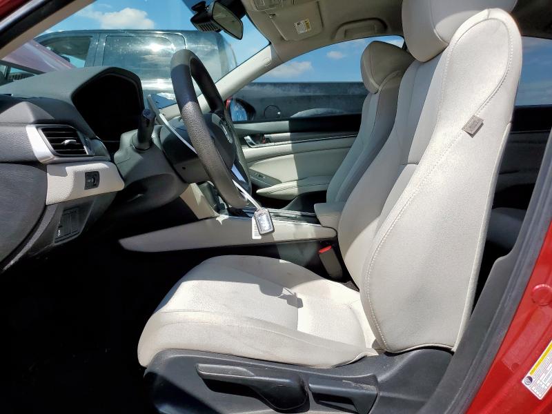 1HGCV1F10KA097218 - 2019 HONDA ACCORD LX წითელი ფოტო 7