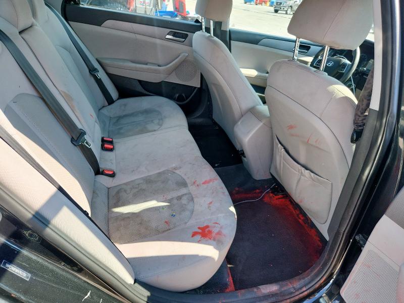 5NPE24AF6KH762751 - 2019 HYUNDAI SONATA SE BLACK photo 10