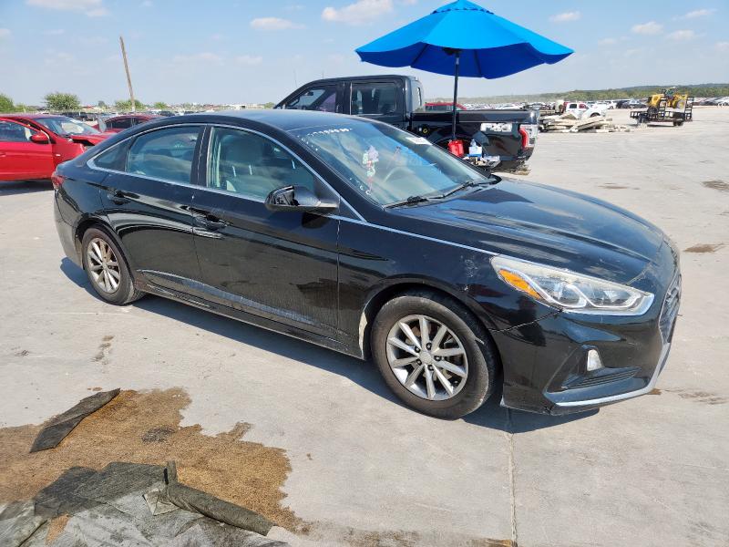 5NPE24AF6KH762751 - 2019 HYUNDAI SONATA SE BLACK photo 4