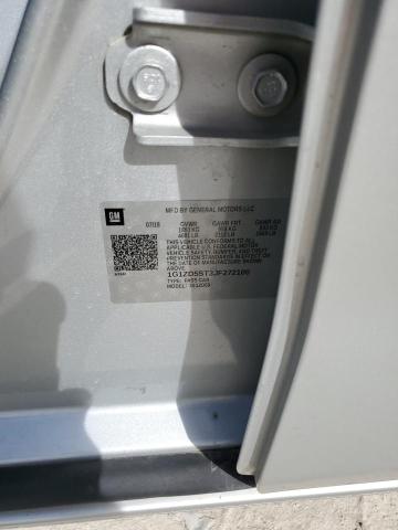 1G1ZD5ST3JF272100 - 2018 CHEVROLET MALIBU LT فضي صورة 13