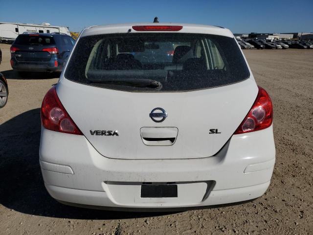 3N1BC13EX9L409512 - 2009 NISSAN VERSA S WHITE photo 6