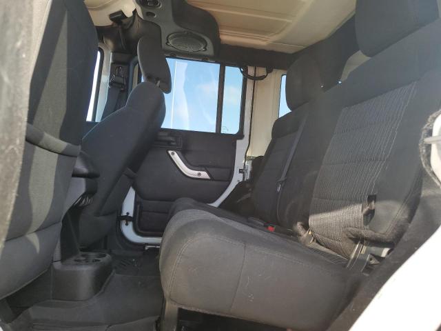 1J4BA5H19BL567318 - 2011 JEEP WRANGLER U SAHARA WHITE photo 10