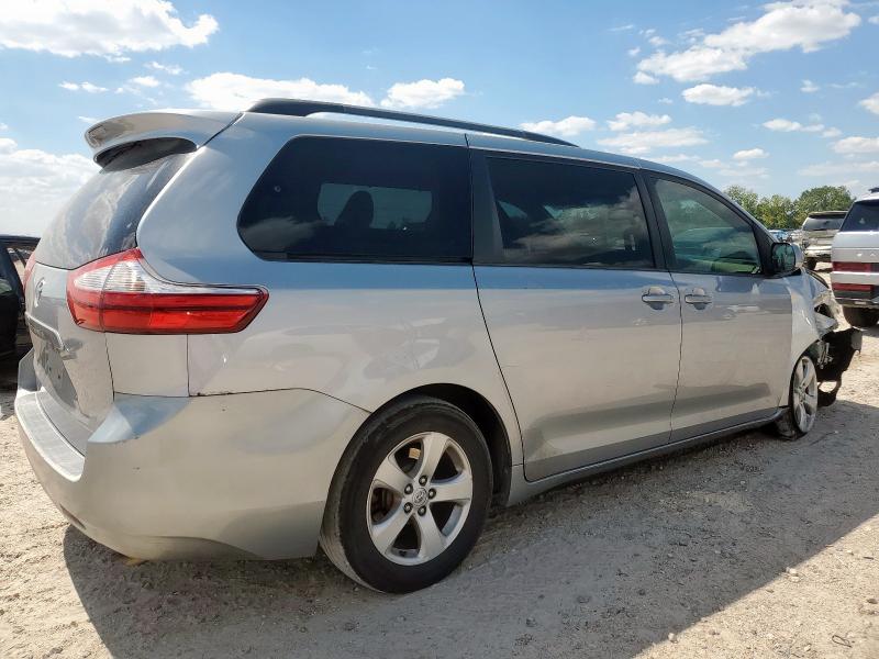 5TDKK3DC0FS543654 - 2015 TOYOTA SIENNA LE SILVER photo 3