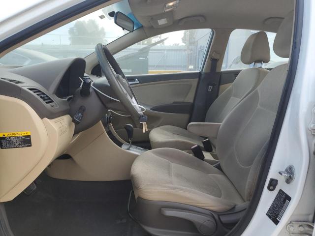 KMHCT4AEXCU253289 - 2012 HYUNDAI ACCENT GLS 白色 照片 7