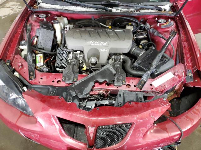 2G2WS522041140032 - 2004 PONTIAC GRAND PRIX GT2 მუქწითელი ფოტო 11