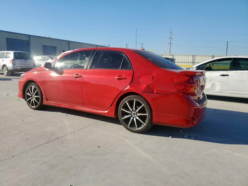 1NXBU4EE6AZ224923 - 2010 TOYOTA COROLLA BASE Qırmızı foto 2