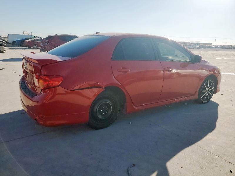 1NXBU4EE6AZ224923 - 2010 TOYOTA COROLLA BASE Qırmızı foto 3