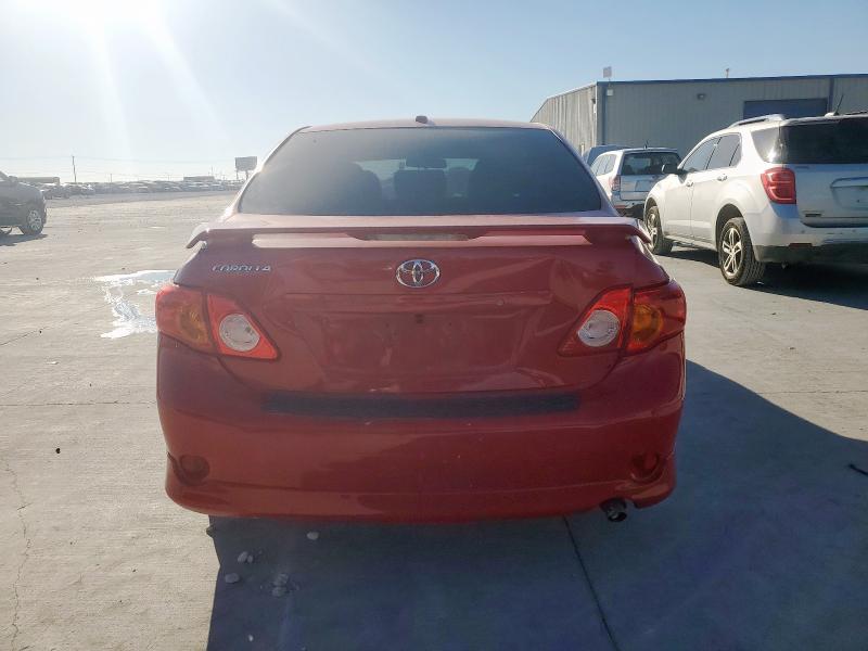 1NXBU4EE6AZ224923 - 2010 TOYOTA COROLLA BASE Qırmızı foto 6