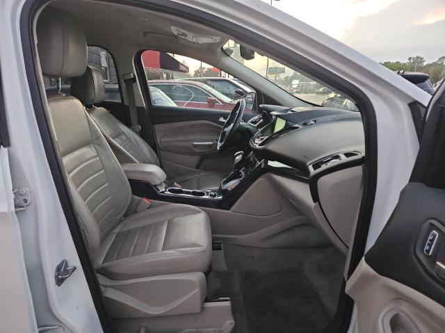 1FMCU9J93EUB52059 - 2014 FORD ESCAPE TITANIUM WHITE photo 5