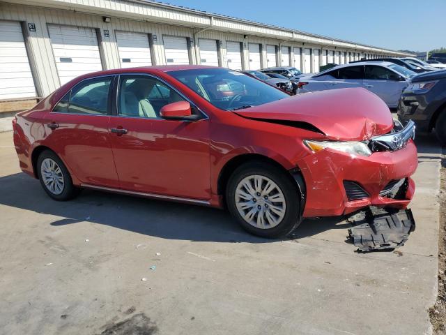 4T4BF1FK8CR160020 - 2012 TOYOTA CAMRY BASE RED photo 4