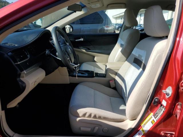 4T4BF1FK8CR160020 - 2012 TOYOTA CAMRY BASE RED photo 7