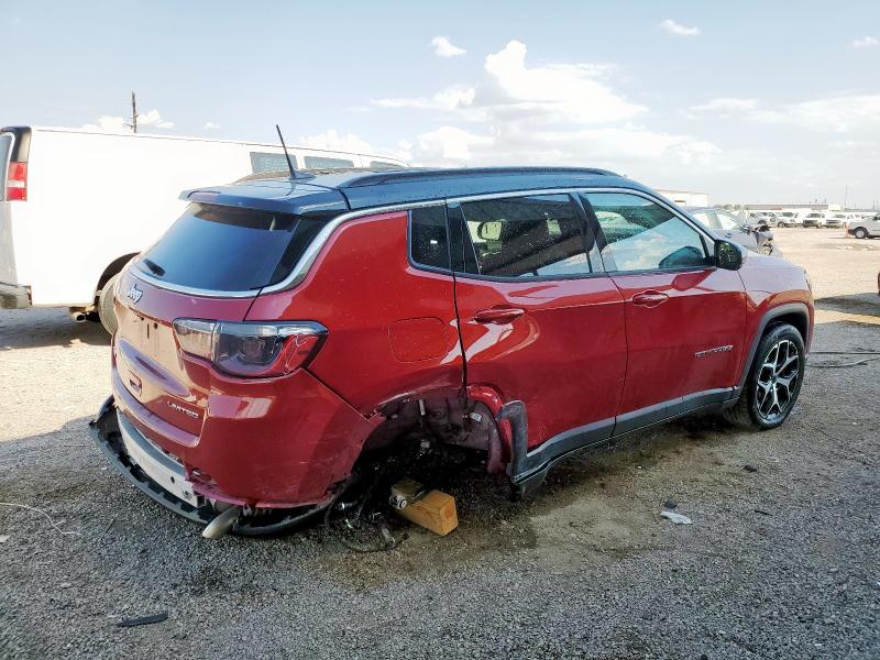 3C4NJDCN3ST523519 - 2025 JEEP COMPASS LIMITED 红色 照片 3