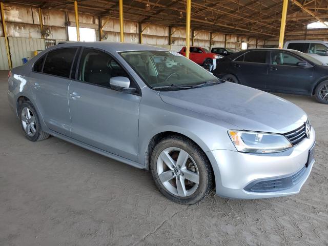 3VWLL7AJ5BM129479 - 2011 VOLKSWAGEN JETTA TDI SILVER photo 4