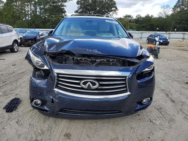 5N1AL0MM3FC555942 - 2015 INFINITI QX60 BLUE photo 5