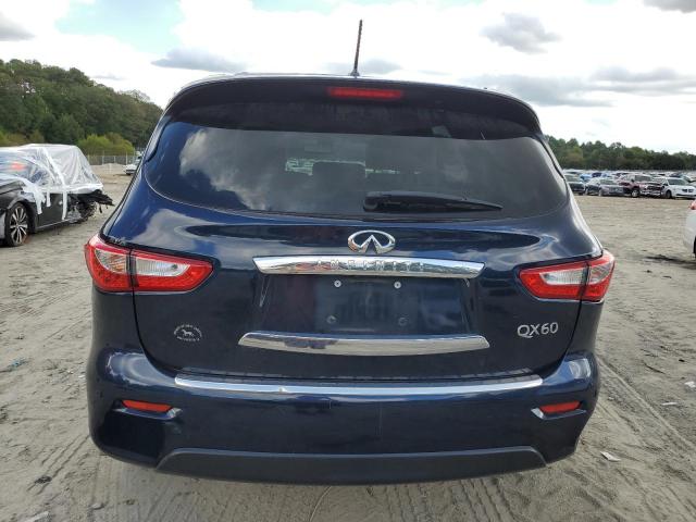 5N1AL0MM3FC555942 - 2015 INFINITI QX60 BLUE photo 6
