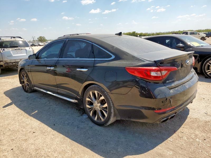 5NPE34AB8HH458940 - 2017 HYUNDAI SONATA SPORT BLACK photo 2