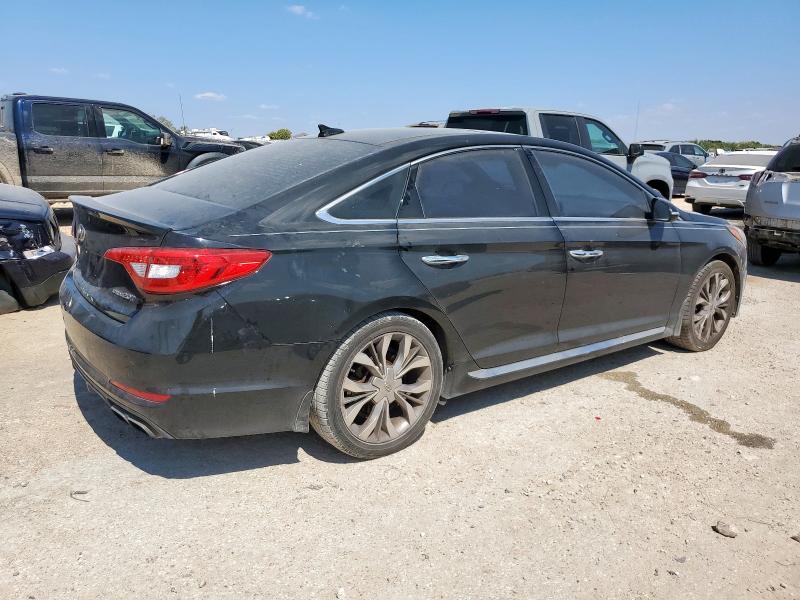 5NPE34AB8HH458940 - 2017 HYUNDAI SONATA SPORT BLACK photo 3
