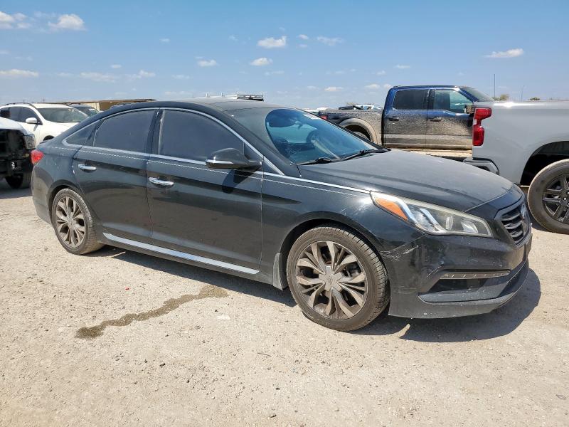 5NPE34AB8HH458940 - 2017 HYUNDAI SONATA SPORT BLACK photo 4