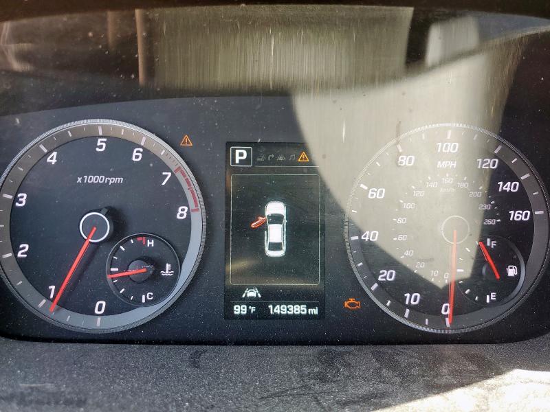 5NPE34AB8HH458940 - 2017 HYUNDAI SONATA SPORT BLACK photo 9