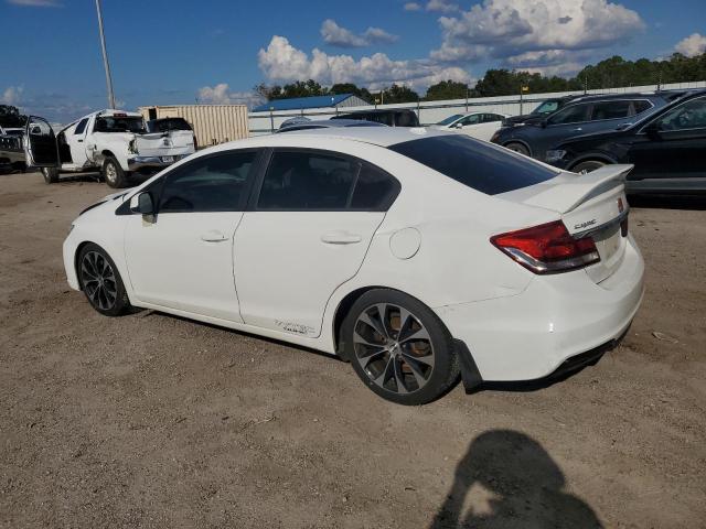 2HGFB6E50DH705945 - 2013 HONDA CIVIC SI WHITE photo 2