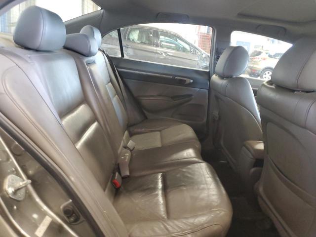 2HGFA16958H326131 - 2008 HONDA CIVIC EXL GRAY photo 10