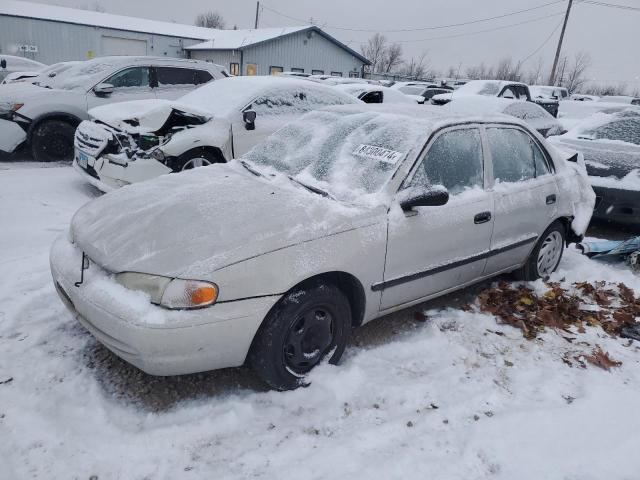 1Y1SK528XYZ420547 - 2000 CHEVROLET GEO PRIZM BASE SILVER photo 1