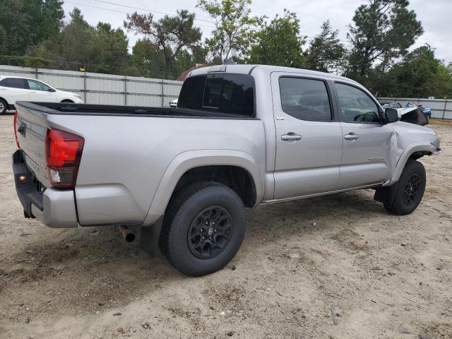 3TMCZ5AN7LM313316 - 2020 TOYOTA TACOMA DOUBLE CAB SILVER photo 3