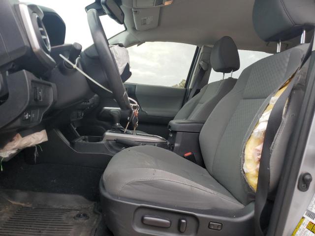 3TMCZ5AN7LM313316 - 2020 TOYOTA TACOMA DOUBLE CAB SILVER photo 7