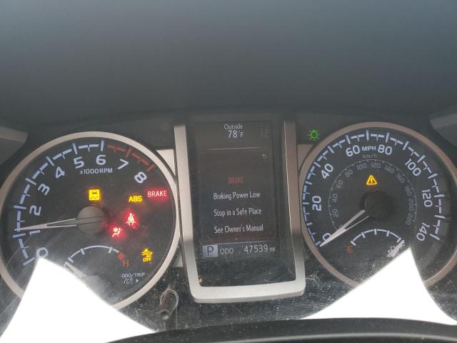 3TMCZ5AN7LM313316 - 2020 TOYOTA TACOMA DOUBLE CAB SILVER photo 9