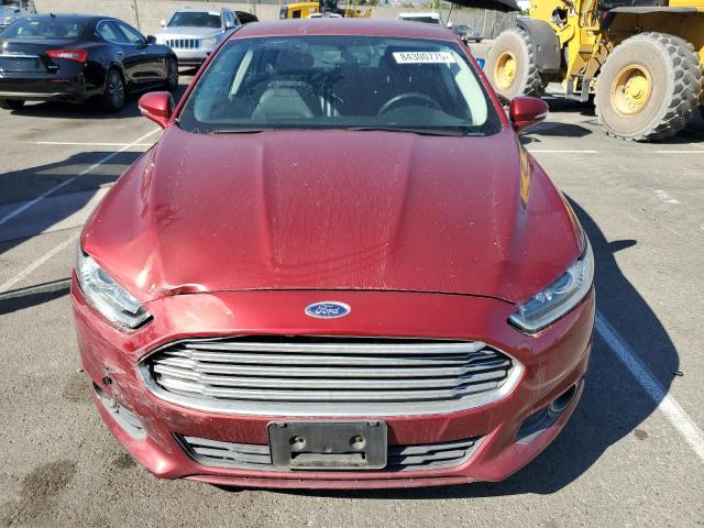 3FA6P0LU1DR247978 - 2013 FORD FUSION SE HYBRID Бордовый фото 5