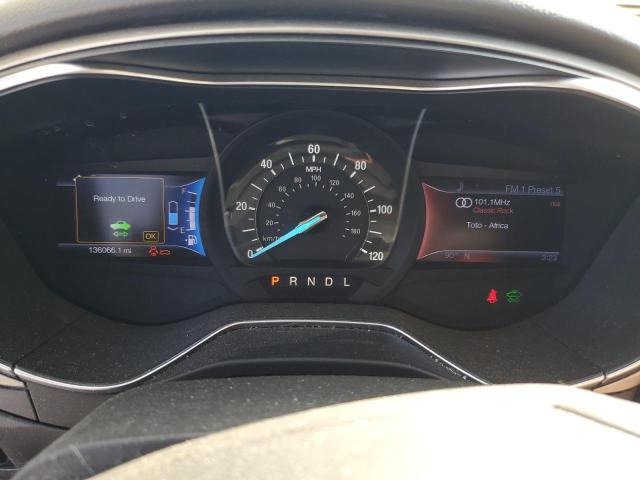 3FA6P0LU1DR247978 - 2013 FORD FUSION SE HYBRID Бордовый фото 9