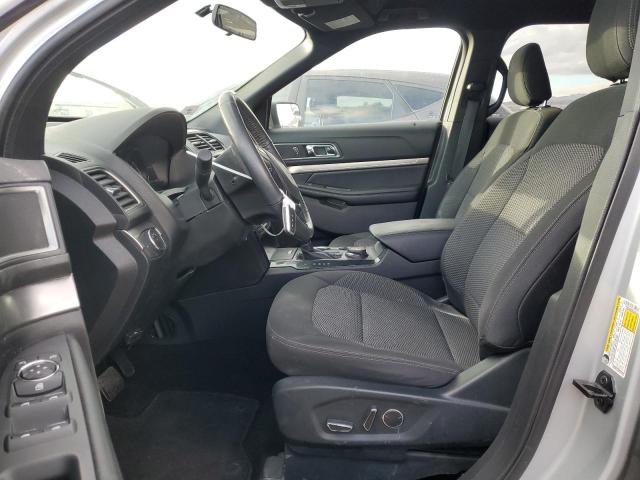1FM5K8D88KGA38175 - 2019 FORD EXPLORER XLT Silber Foto 7