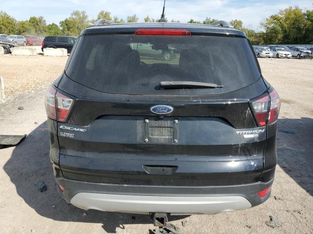 1FMCU9J95JUD09939 - 2018 FORD ESCAPE TITANIUM Czarny zdjęcie 6