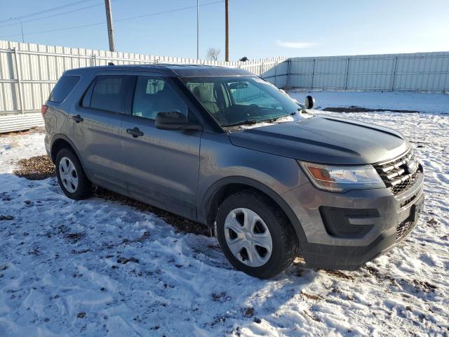 1FM5K8ARXHGC14133 - 2017 FORD EXPLORER POLICE INTERCEPTOR Boz foto 4