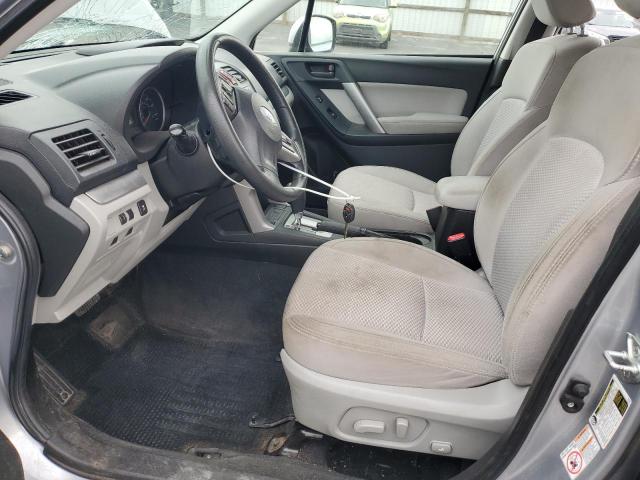 JF2SJADC0FH474736 - 2015 SUBARU FORESTER 2.5I PREMIUM Gümüş fotoğraf 7