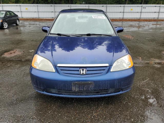 2HGES26723H575816 - 2003 HONDA CIVIC EX BLUE photo 5