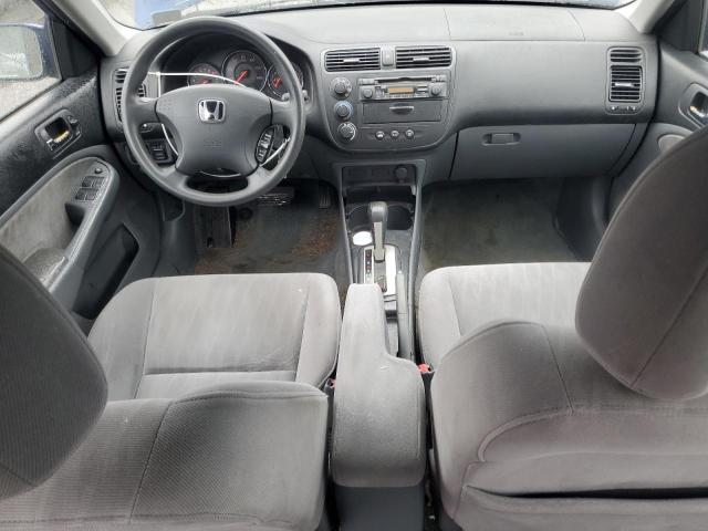 2HGES26723H575816 - 2003 HONDA CIVIC EX BLUE photo 8