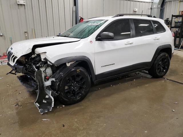 1C4PJMBN1KD152411 - 2019 JEEP CHEROKEE TRAILHAWK WHITE photo 1